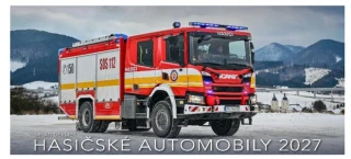 Stolový kalendár HASIČSKÉ AUTOMOBILY 2027