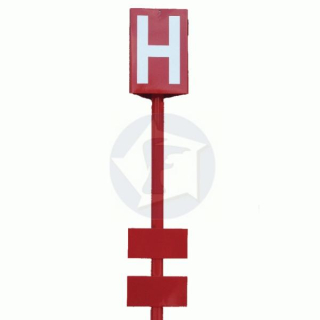 Označenie podzemného hydrantu do zeme 