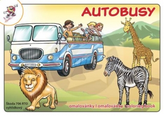 Omaľovánka Autobusy