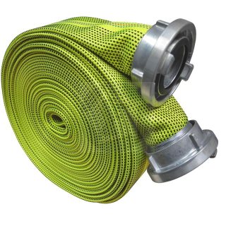Zásahová hadica / FLAMMENFLEX B 75 RIBBFLEX KONTRAST žltá 20m