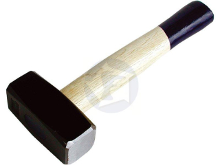 Kladivo kamenárske, drevená násada 1250 g