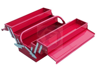 Box na náradie kovový 400x200x200mm, 5-dielny