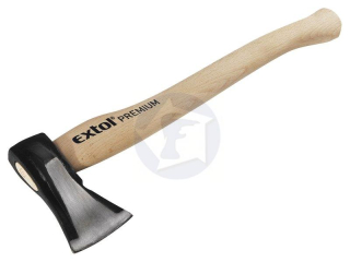 Sekera štiepacia kovaná, drevená slovenská násada, 2000g, 800mm