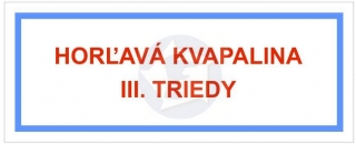 M12 - HORĽAVÁ KVAPALINA III. TRIEDY