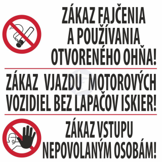 Kombinovaná značka na senníky 