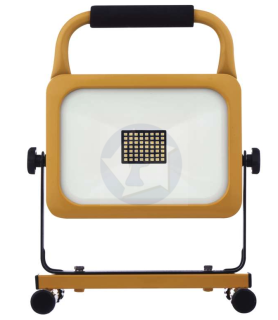 LED reflektor ACCO nabíjací prenosný, 20 W studená biela