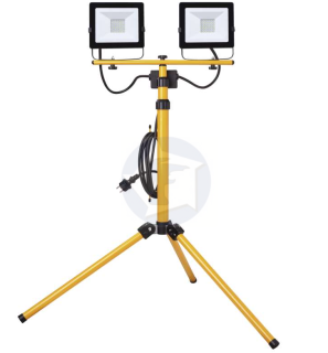 LED reflektor HOBBY SLIM 2x 30W + trojnožka