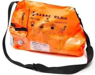Úniková kukla ELSA so vzduchovým zásobníkom 3l (Scott Safety)