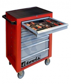 Dielenský vozík na náradie 4tools s náradím