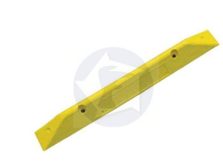 Parkovací doraz, dĺžka 780 mm, farba žltá