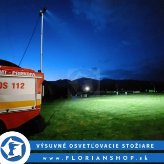 Výsuvné osvetľovacie stožiare pre IVECO Daily a iné automobily