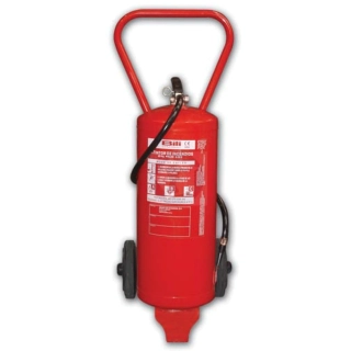 Pojazdný HP práškový triedy ABC, 25 kg