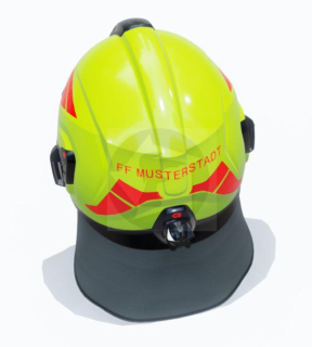 Doplnkový nápis na prilbu Rosenbauer Heros - Titan / jednoriadkový