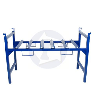 Oceľový stojan pre tri 60 l sudy - stohovateľný - PLN 1541 