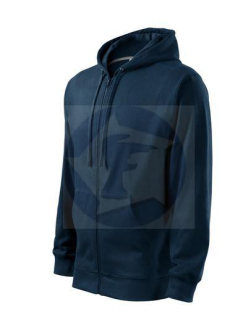 Pánska mikina TRENDY ZIPPER - tmavomodrá