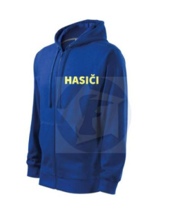 Pánska mikina TRENDY ZIPPER - kráľovská modrá