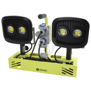 Sada prenosných reflektorov 2 x 60 W LED