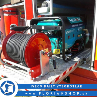 IVECO DAILY - úprava vysokotlak s elektrickým navijákom