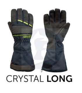 Hasičské zásahové rukavice CRYSTAL LONG 8110-04