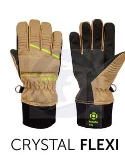 Hasičské zásahové rukavice CRYSTAL FLEXI beige 8110-11