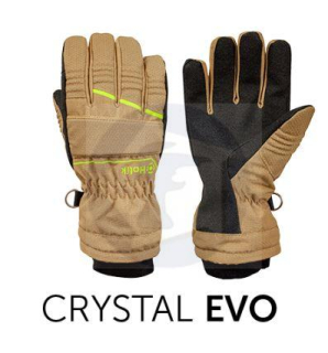 Hasičské zásahové rukavice CRYSTAL EVO beige 8110-12