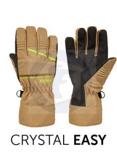 Hasičské zásahové rukavice CRYSTAL EASY beige 8110-13
