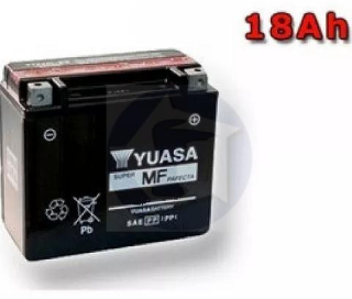 Batéria na PS Tohatsu VE 1500 (originál YUASA)