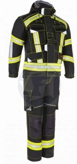 Zásahový oblek RESCUER THL s nepremokavou membránou v kabáte / modrá