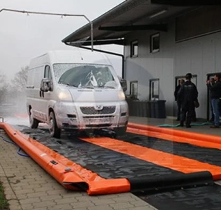 Mobilná dekontaminačná vaňa LL 6x3,9 m